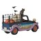 Jim Shore 7.0 Inch Wicked Wheels Halloween Figurine , Lightweight Halloween Decor Halloween Pick-Up
